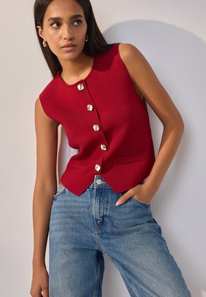 REGULAR FIT - Vesta - cherry red