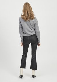 Object OBJTHESS LS O-NECK - Camisola - medium grey melange