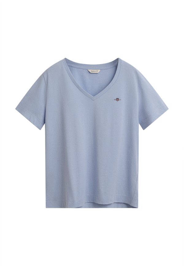 SHIELD V NECK - Basic T-shirt2