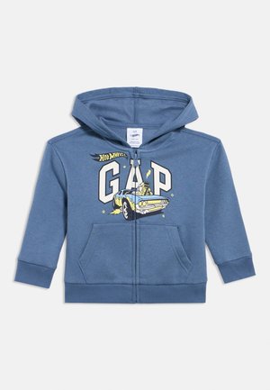 LOGO BOY - Cipzáras pulóver - bainbridge blue