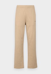 RELAXED SWEATPANTS - Treniņtērpa apakšdaļas - sand