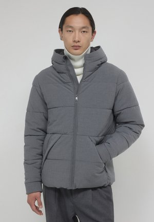 IMBOTTITO CON CAPPUCCIO  - Winterjacke - grigio