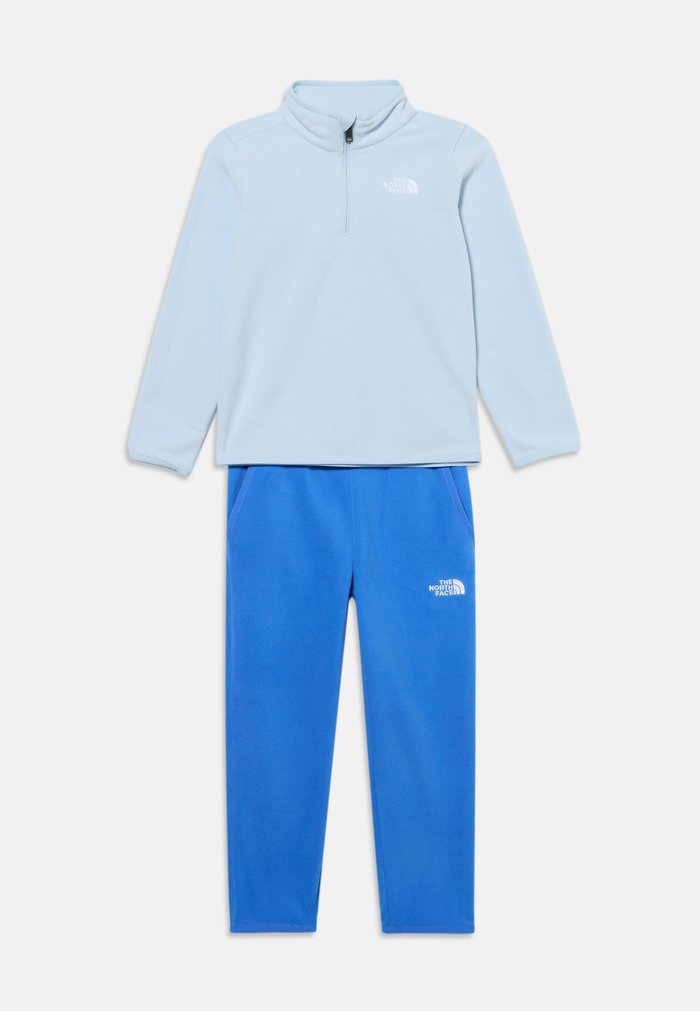 The North Face KID GLACIER UNISEX SET - Tracksuit bottoms - polar haze/active blue