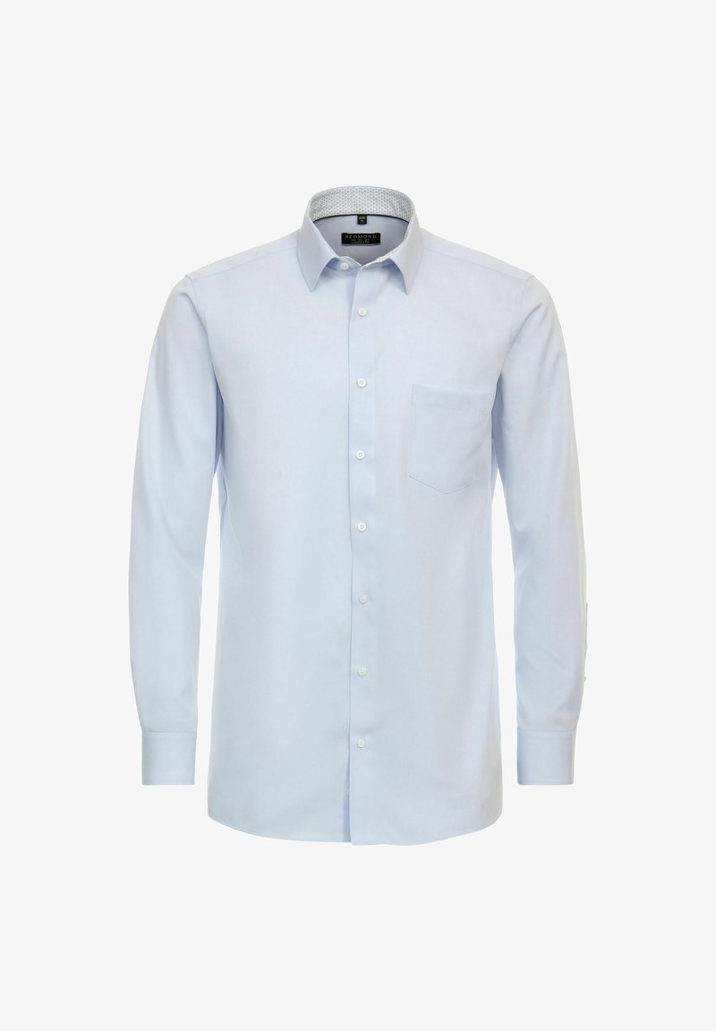 Redmond COMFORT FIT LANGARM - Hemd - blau