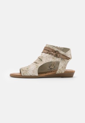 VEGAN BLUMOON - Sandalias tobilleras - taupe