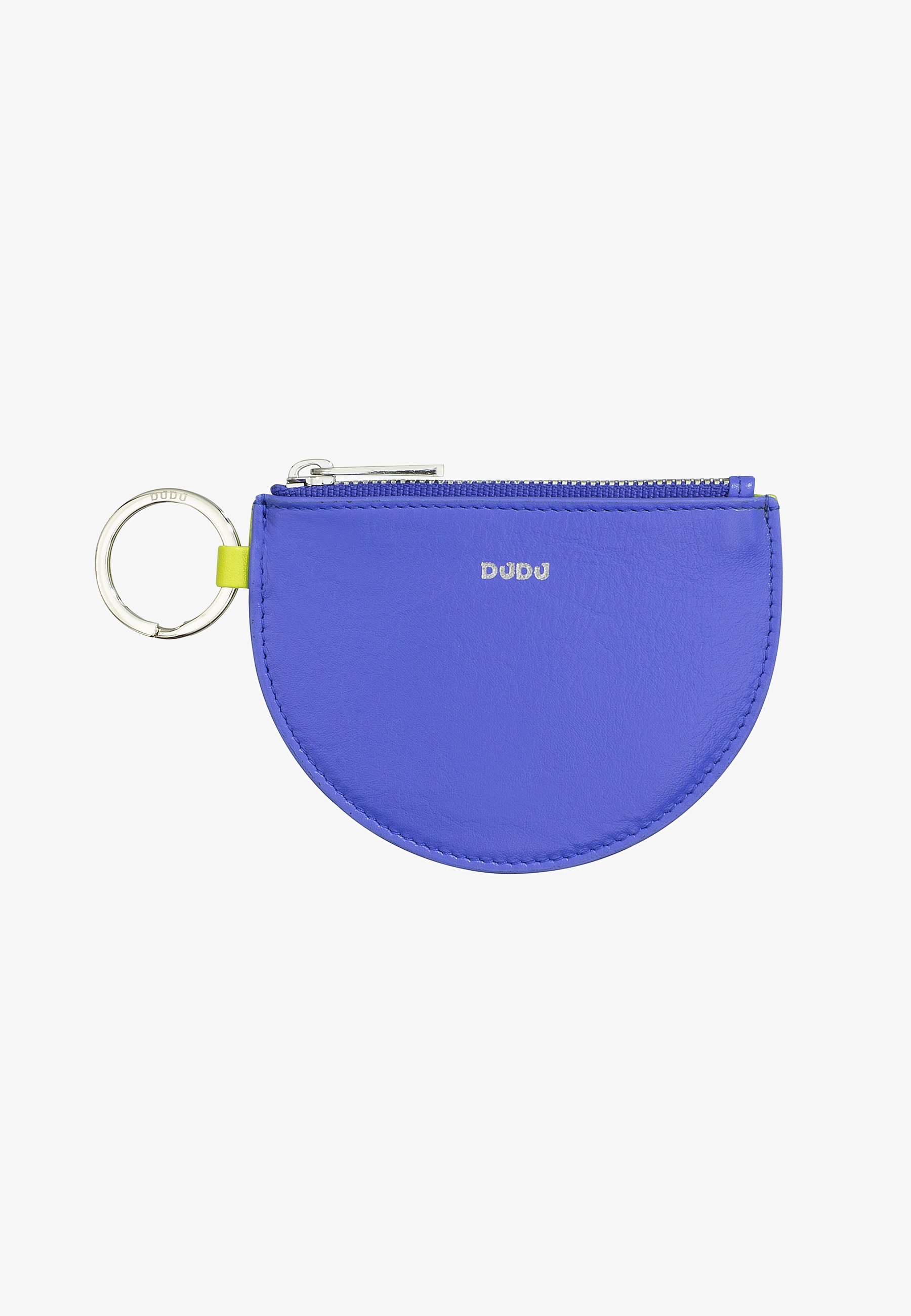 DUDU SLIM MINIMALIST IN TWO-COLOUR Geldbörse cornflower blue