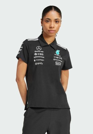 MERCEDES - AMG PETRONAS FORMULA ONE TEAM BLACK WOMEN - Polo shirt - black   white