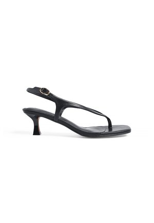 T-bar sandals - black