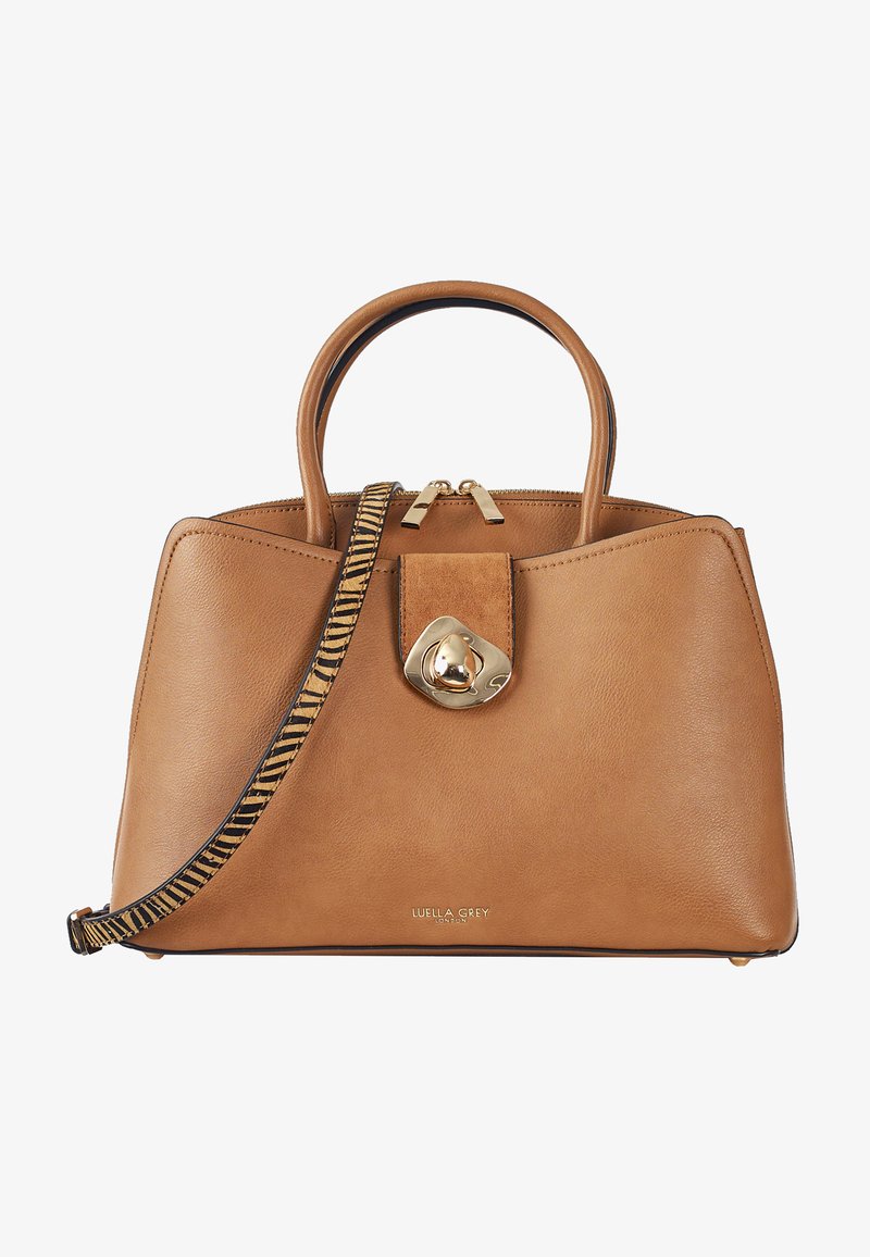 Luella Grey London TESSA MULTT COMPARTMENT - Handbag - tan