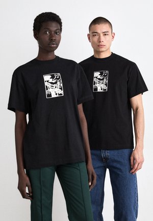 BEAT JAZZ - Print T-shirt - black