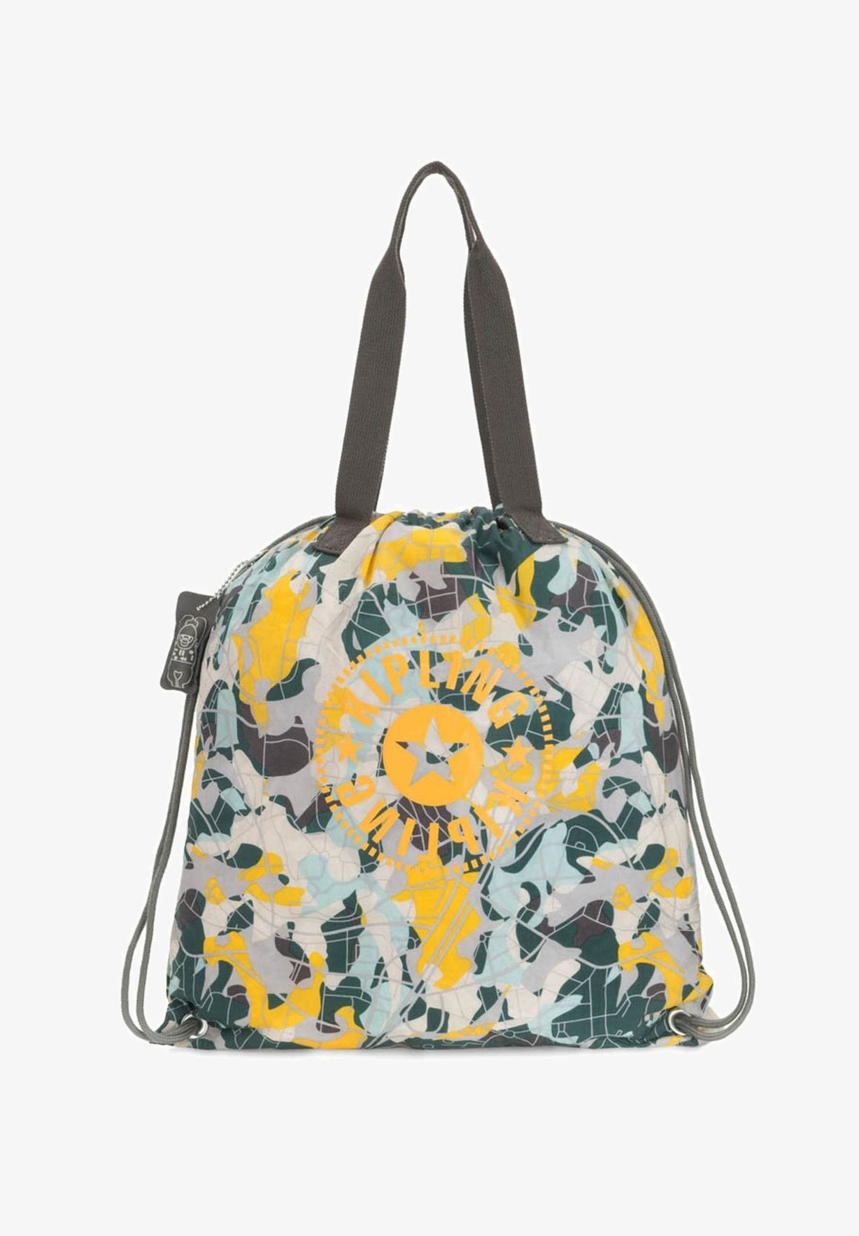 Kipling Go Your Own Way Mochila De Deporte Antwerp Camo Amarillo Zalando Es