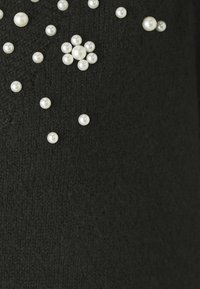 ONLY ONLBRIANNA PEARL V-NECK - Cardigan - black/white