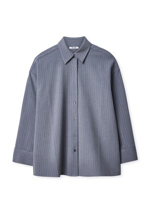 NA-KD STRIPED  - Pogājama blūze - grey pinstripe