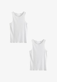 Ausgewählt, white ribbed