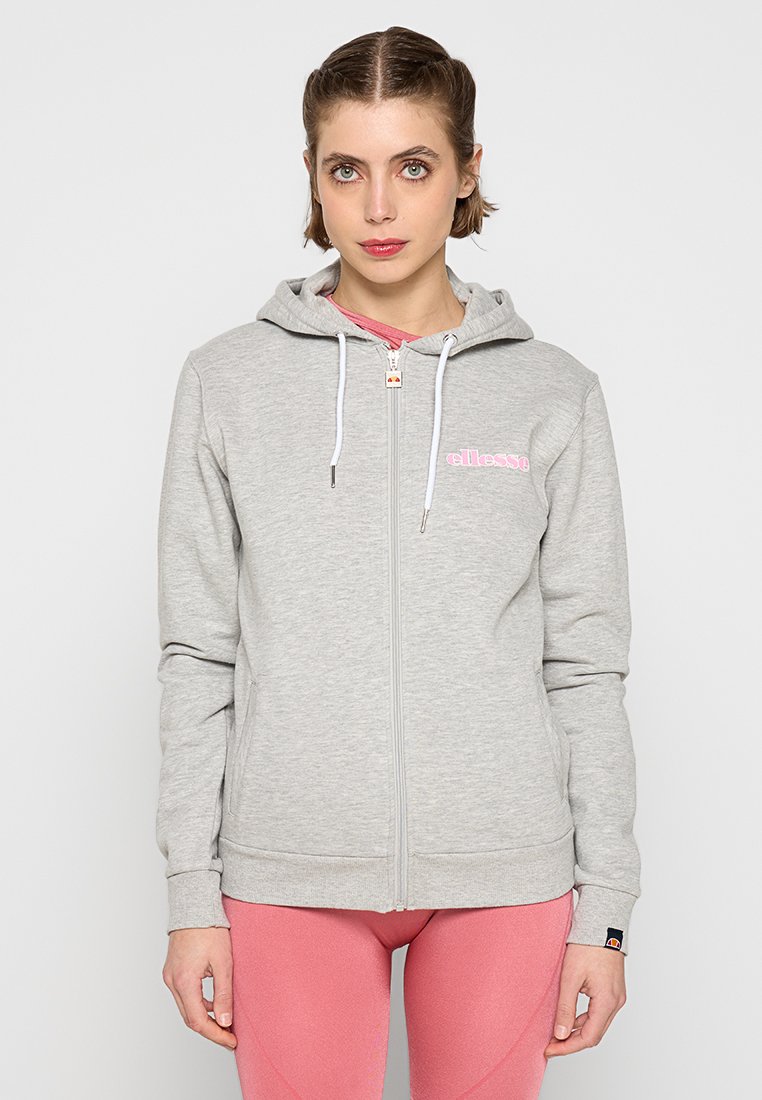 Ellesse Sweater met rits grijs Ellesse Sweater met rits grijs