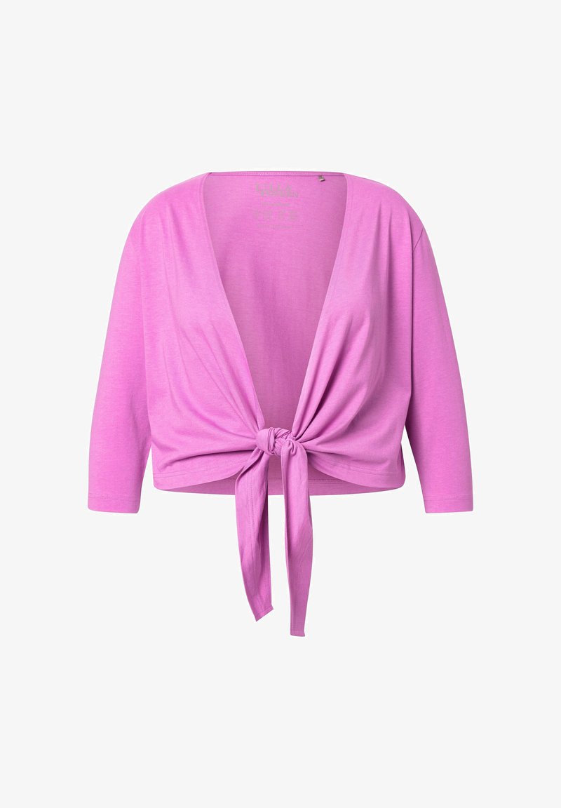 Ulla Popken BOLERO Strickjacke cool pink/pink - Main Image