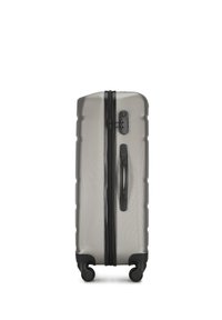 WITTCHEN MEDIUM SUITCASE WITH LUGGAGE TAG FROM ABS - Trolley - champagne