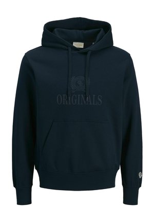 Jack & Jones, JORFREDERIKSBERG MONOGRAM HOOD - Mikina s kapucňou - sky captain