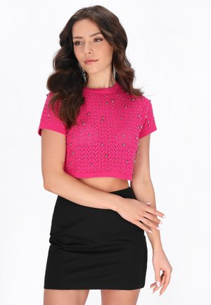 Bluse - fuchsia