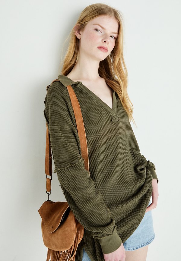 TRAVIS - Jumper - military olive3