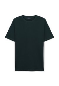 GIROCOLLO  - T-shirt basic - verde bosco