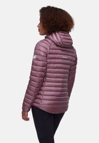 Mammut BROAD PEAK HOODED  - Gewatteerde jas - flux black