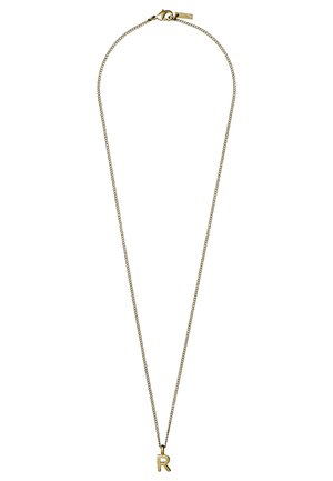 CHARM NECKLACE WITH R PENDANT UNISEX - Collar - gold-coloured