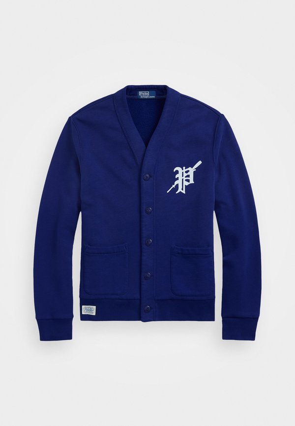 ROWING-PATCH CARDIGAN - Zip-up sweatshirt - fall royal2