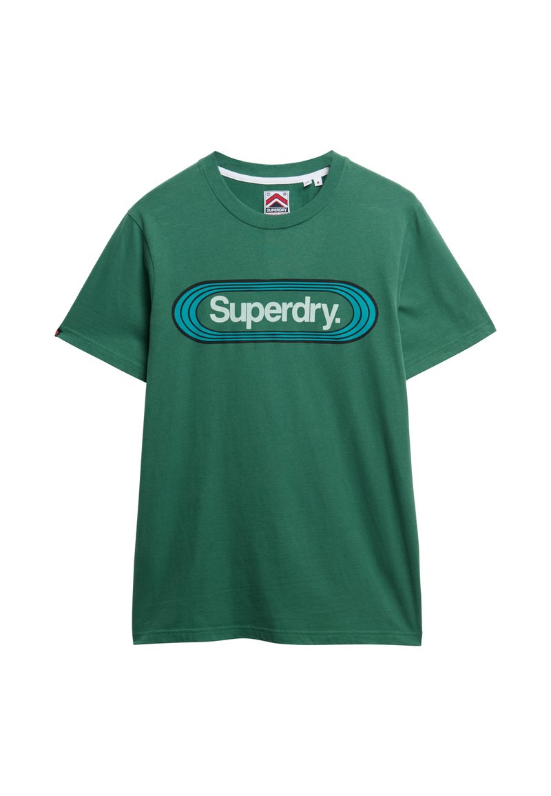 Superdry & Co T-shirt print groen Superdry & Co T-shirt print groen