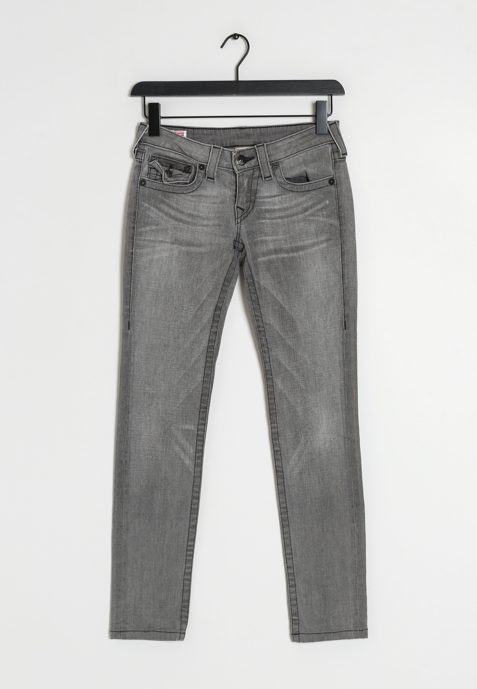 True Religion Slim fit jeans grey (Pre-owned) Zalando