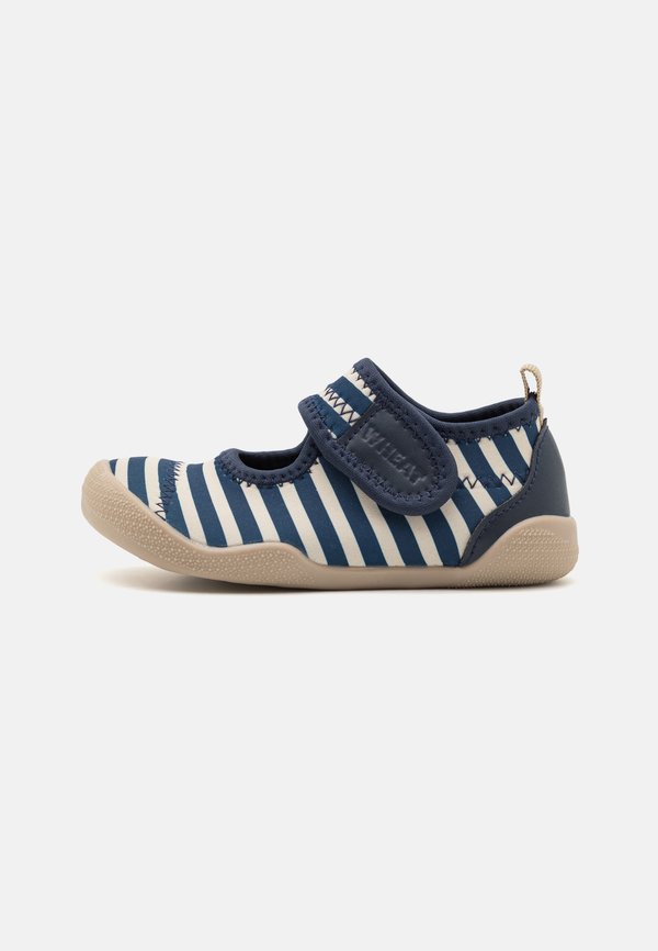BEACH SHOE WAVEY – Riemchenballerina – indigo