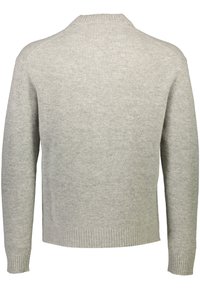 Lindbergh BUTTON - Kofta - mid grey mel