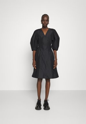 3.1 Phillip Lim PUFF V NECK SHORT GODET - Cocktail φόρεμα / Φόρεμα για πάρτι - black