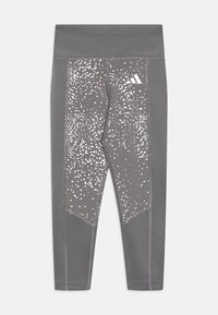 adidas Performance - JUNIOR - Leggingek - grey three/silver metallic Miniatűr kép 1