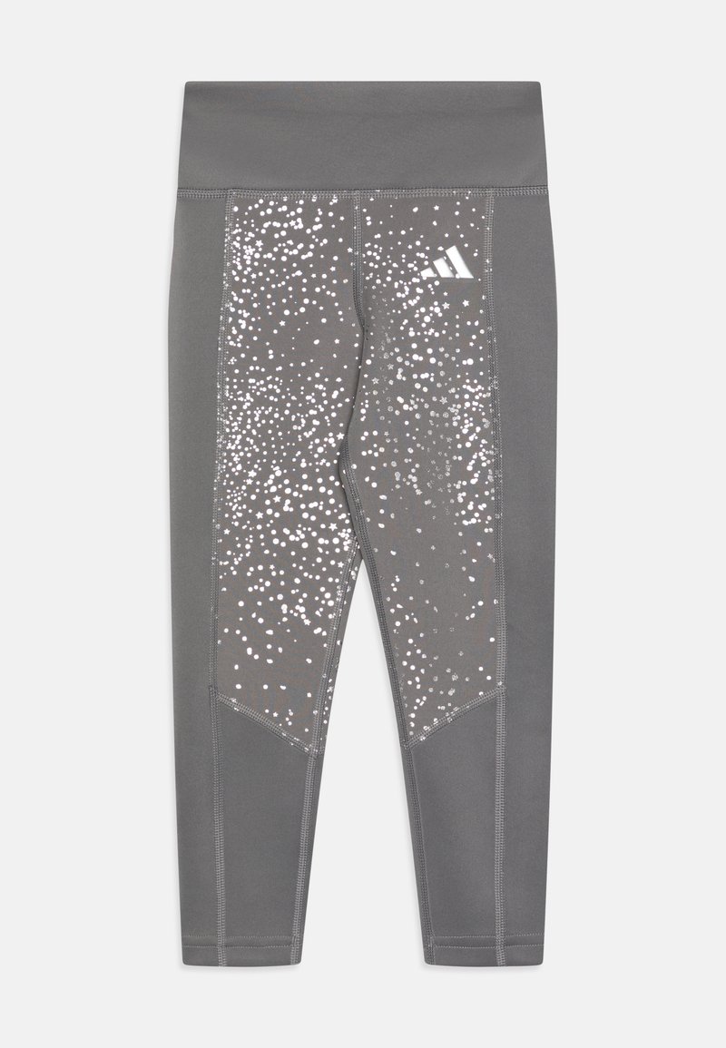 adidas Performance - JUNIOR - Leggingek - grey three/silver metallic, Nagyítás