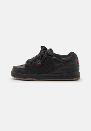 FUSION - Skate shoes - black/red