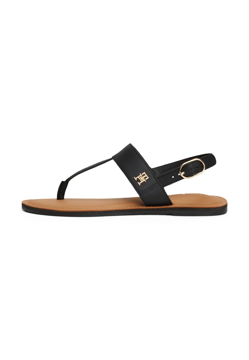 Tommy Hilfiger - T-bar sandals - black, Enlarge