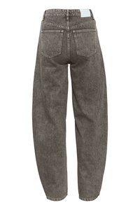 Gestuz JOSIE BARREL - Wide Leg - greige denim wash