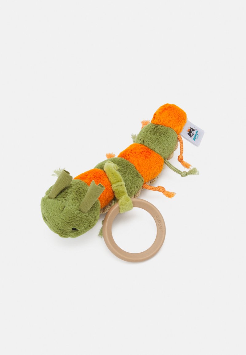 Jellycat LITTLE CHRISTOPHER CATERPILLAR RATTLE UNISEX BabySpielzeug