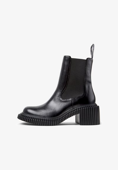 PIX LONDON - Bottines à plateau - campus negro/pix london