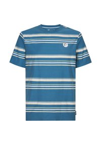 Trükipildiga T-särk - blue originals retro stripe