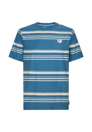 O'Neill T-shirt print - blue originals retro stripe