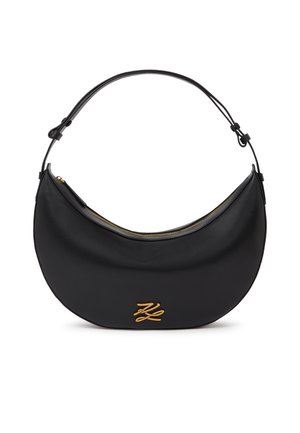 KARL LAGERFELD, HALFMOON - Дамска чанта - black/gold-colored