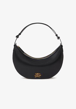 KARL LAGERFELD, HALFMOON - Дамска чанта - black/gold-colored