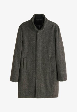 REGULAR FIT WITH - Klasický kabát - brown