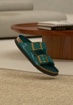 ARIZONA DB LENA HS DARK TEAL HEX CUPSOLEN REGULAR - Szandálok - dark teal