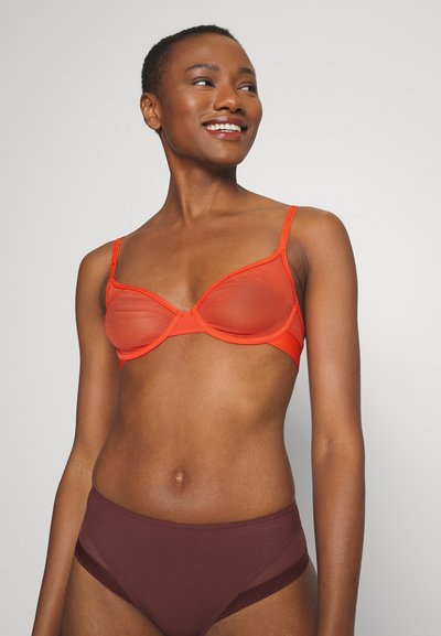 Polo Ralph Lauren Σουτιέν με μπανέλα - vermillion