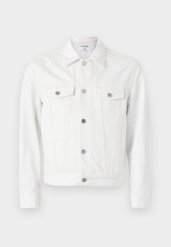 CLASSIC JACKET - Denim jacket - ecru wash2