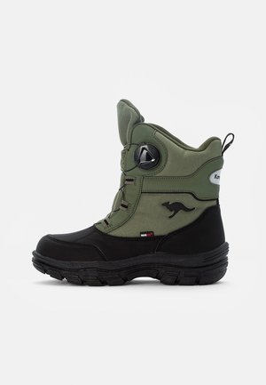 NOAH FIT - Zimní obuv - olive/jet black