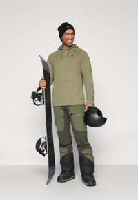 Burton MENS CROWN WEATHERPROOF - Flísová bunda - forest moss